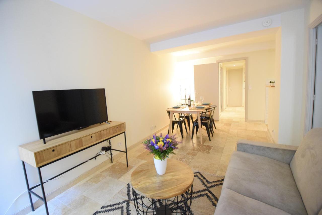 Nice Renting - Pairoliere - Spacious Flat - Old Nice - Massena - Terrace Luaran gambar